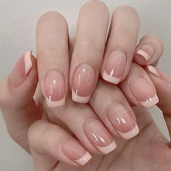 nail móng vuông dễ thương