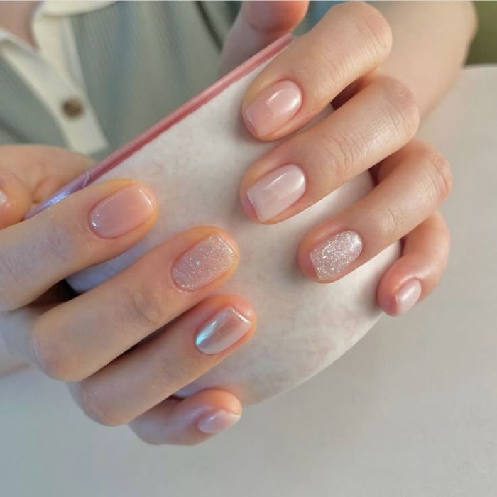 nail móng vuông sang chảnh