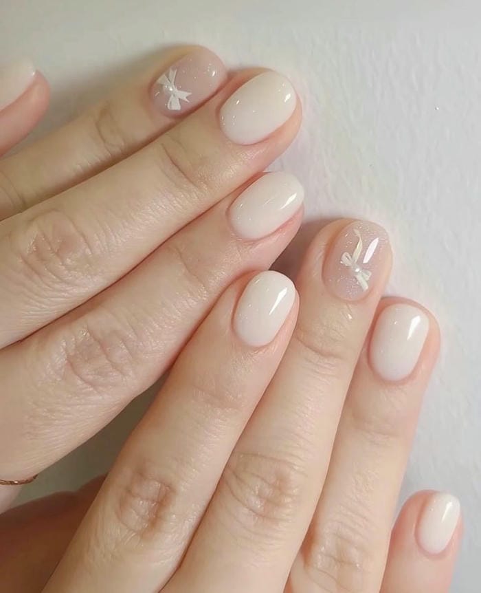 nail trắng đẹp nhất