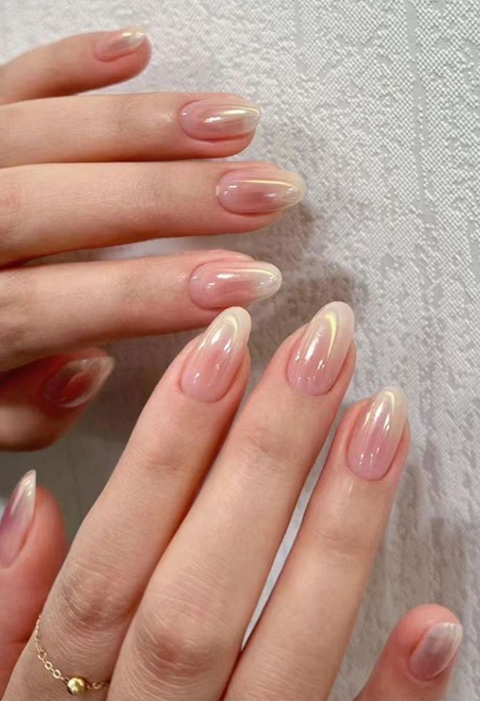 nail trắng gương đẹp nhất