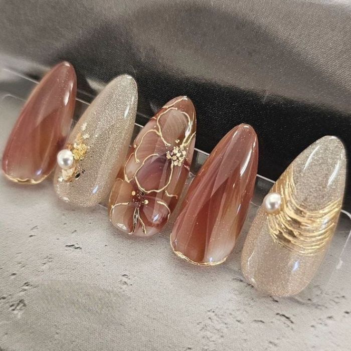 nail vân đá ngầu nhất