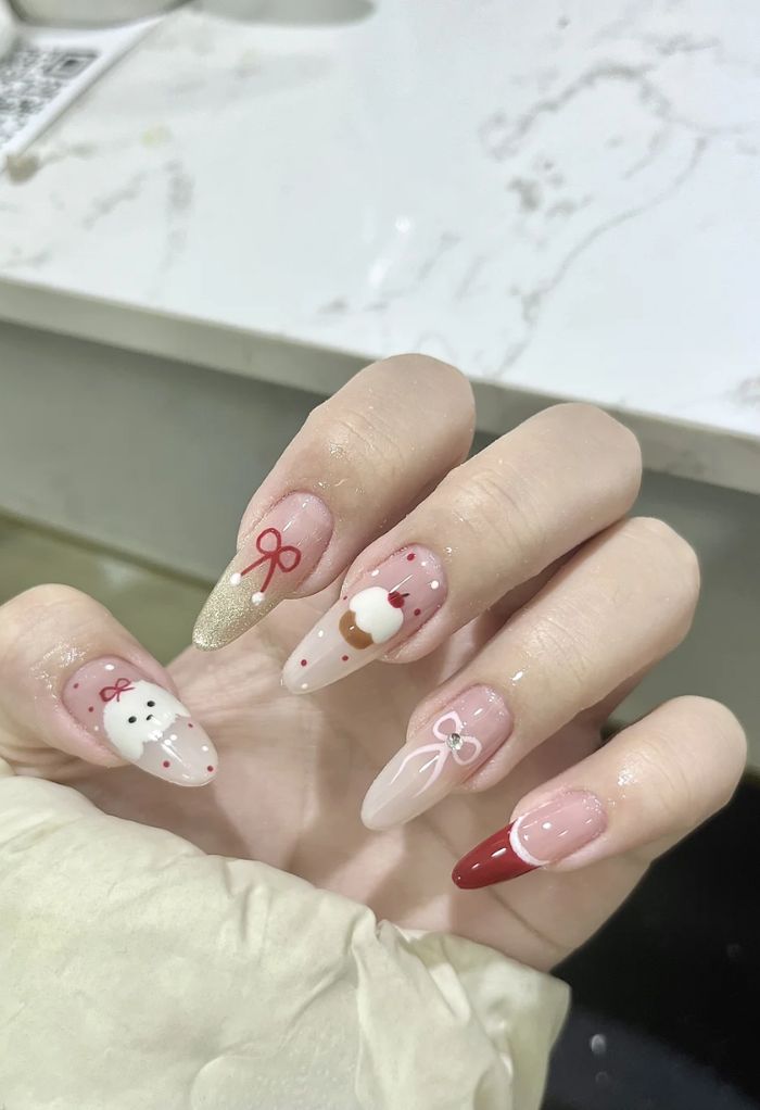 nail vẽ cute đẹp