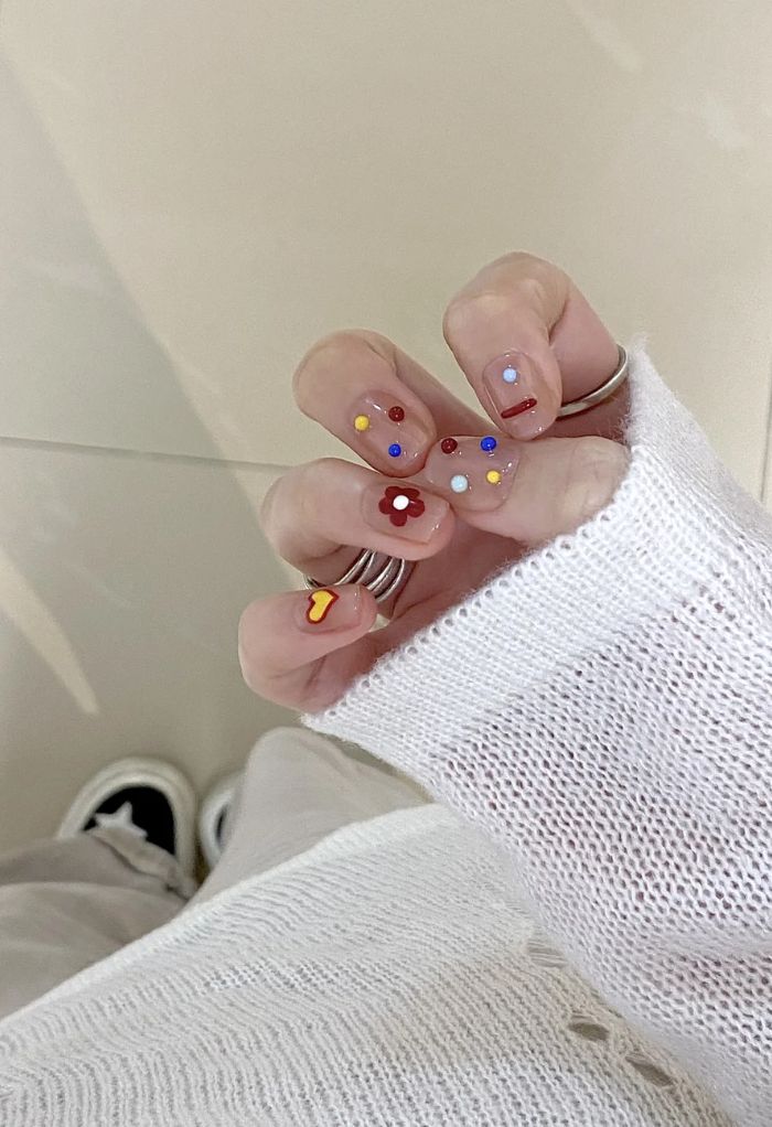 nail vẽ cute siêu đẹp