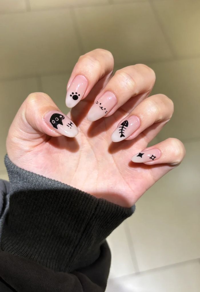 nail vẽ cute xinh nhất