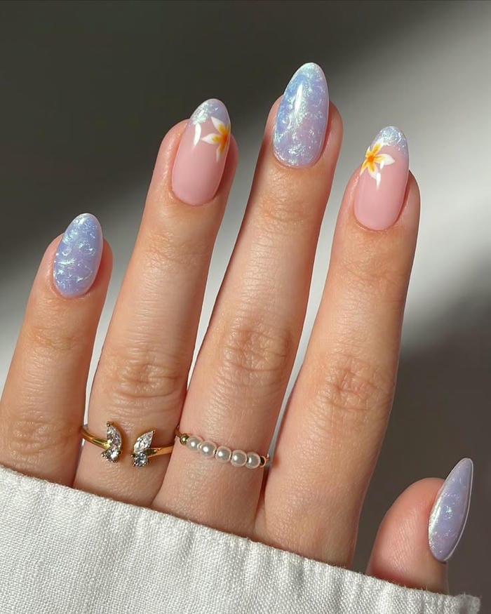 nail vẽ hoa cực đẹp