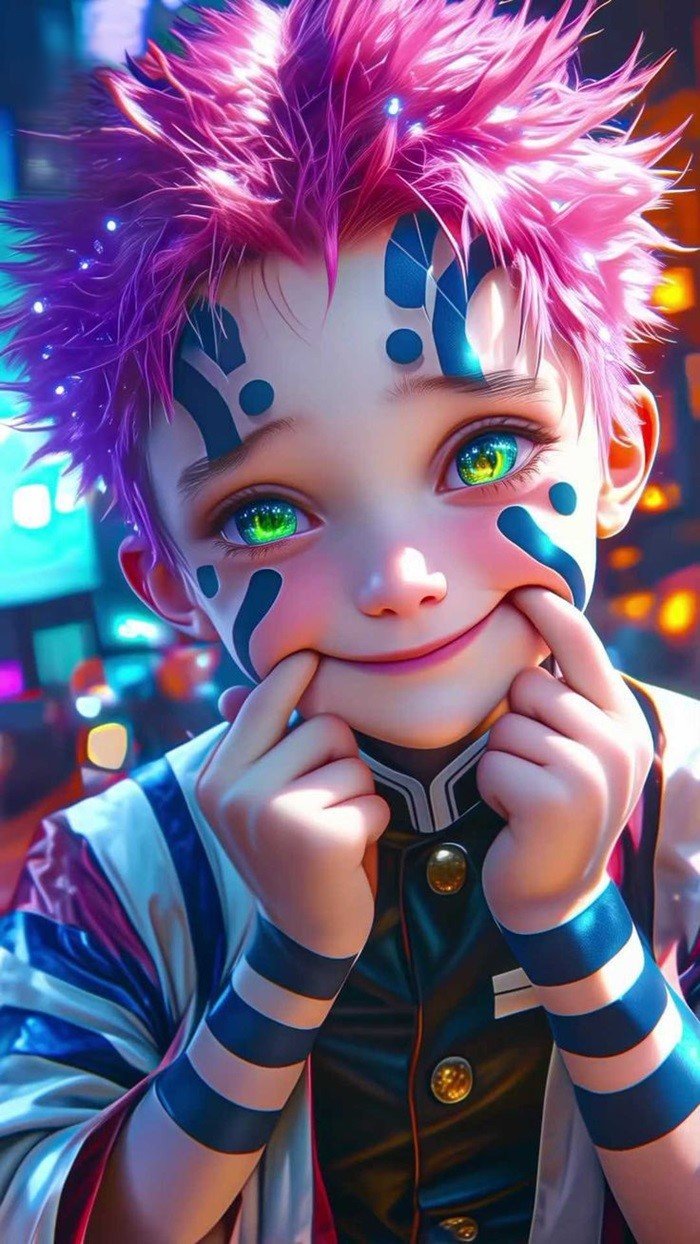 Thanh Gươm Diệt Quỷ chibi azaka