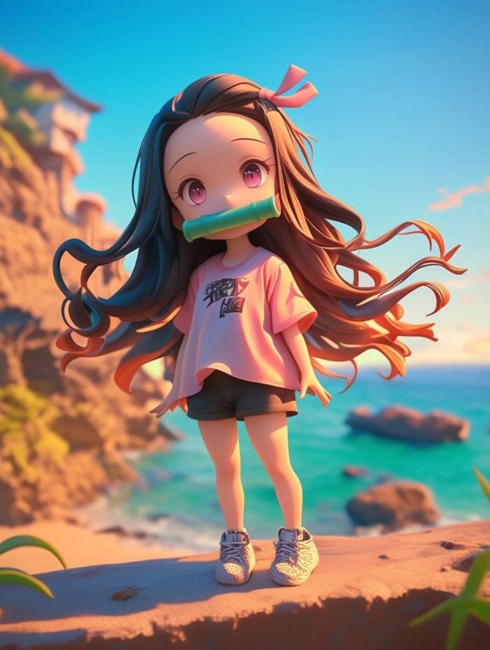 Thanh Gươm Diệt Quỷ chibi cute nhất