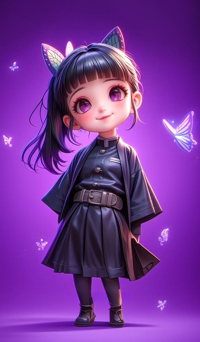 Thanh Gươm Diệt Quỷ chibi dễ thương