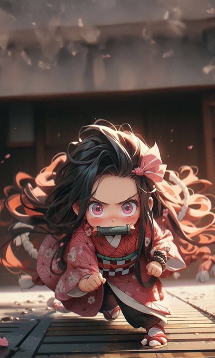 Thanh Gươm Diệt Quỷ chibi nezuko