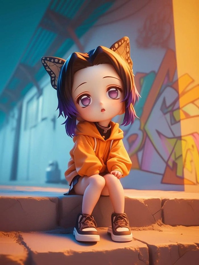 Thanh Gươm Diệt Quỷ chibi shinobu đáng yêu nhất
