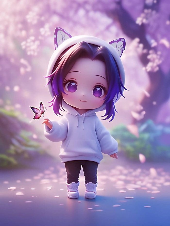 Thanh Gươm Diệt Quỷ chibi siêu đáng yêu