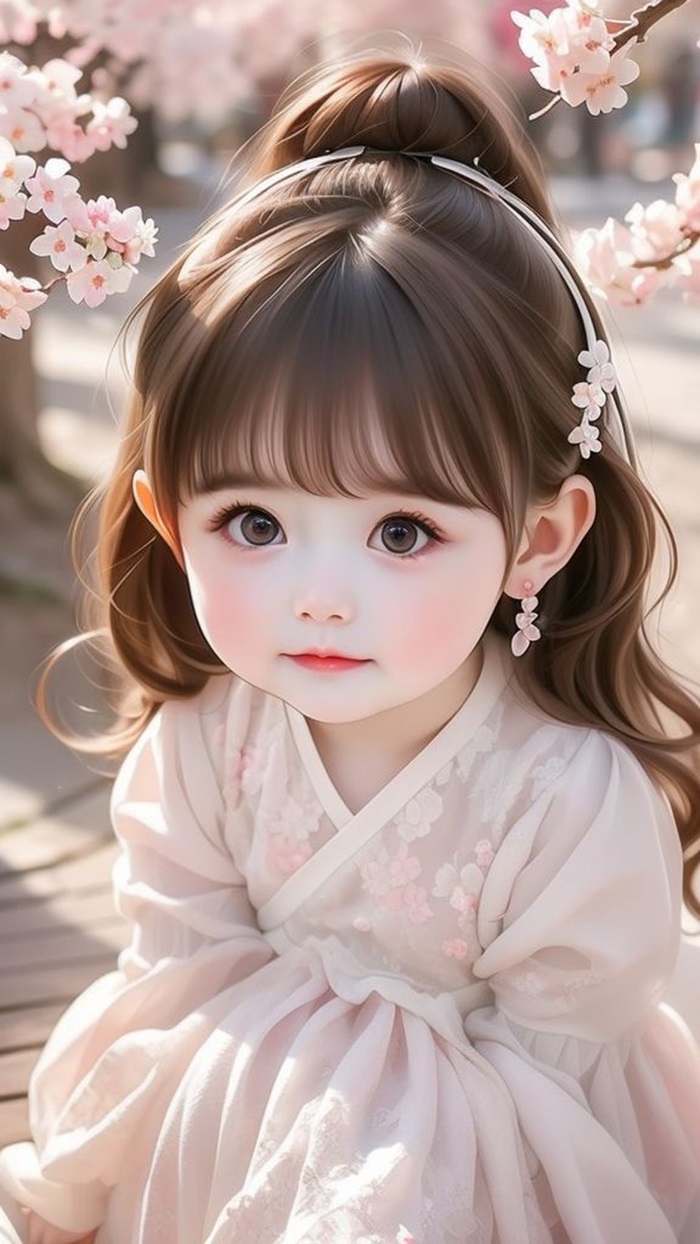 ảnh bé gái chibi cực cute