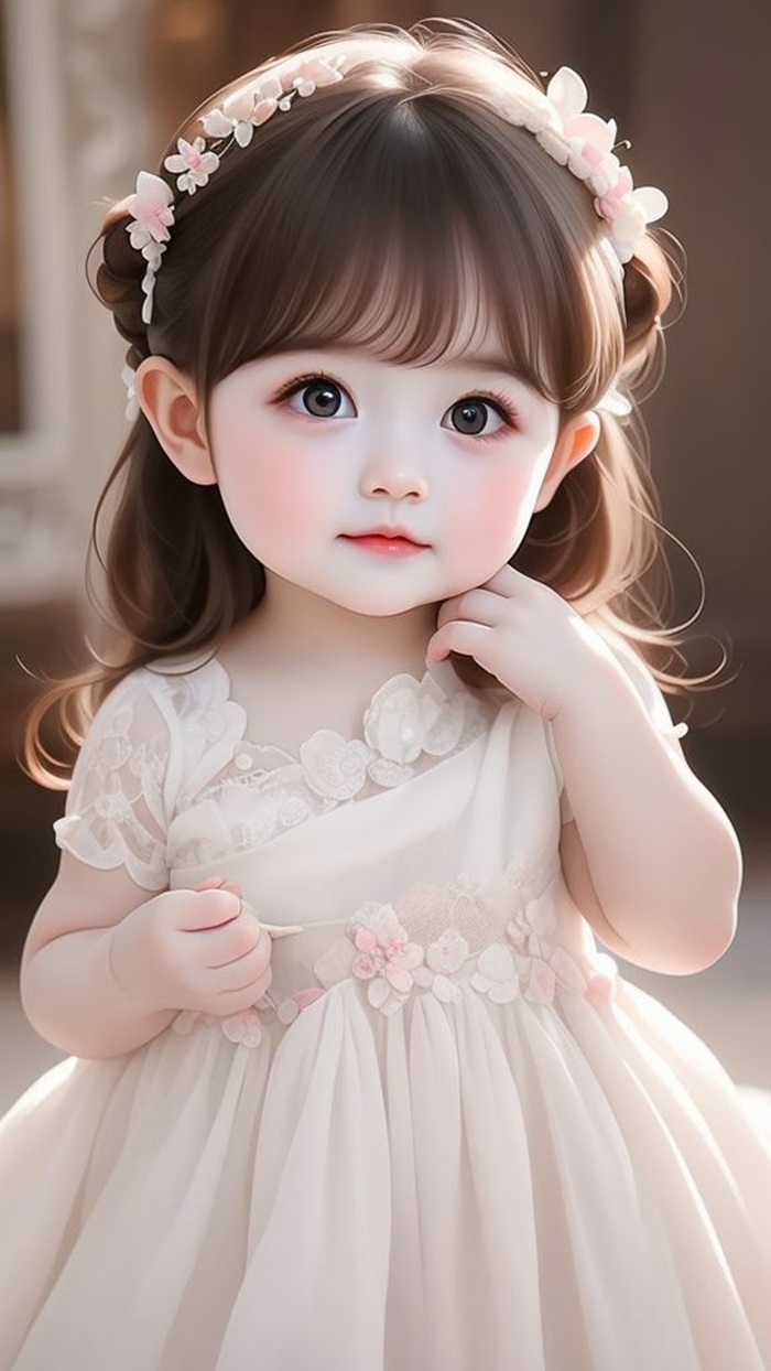 ảnh bé gái chibi cực đáng yêu