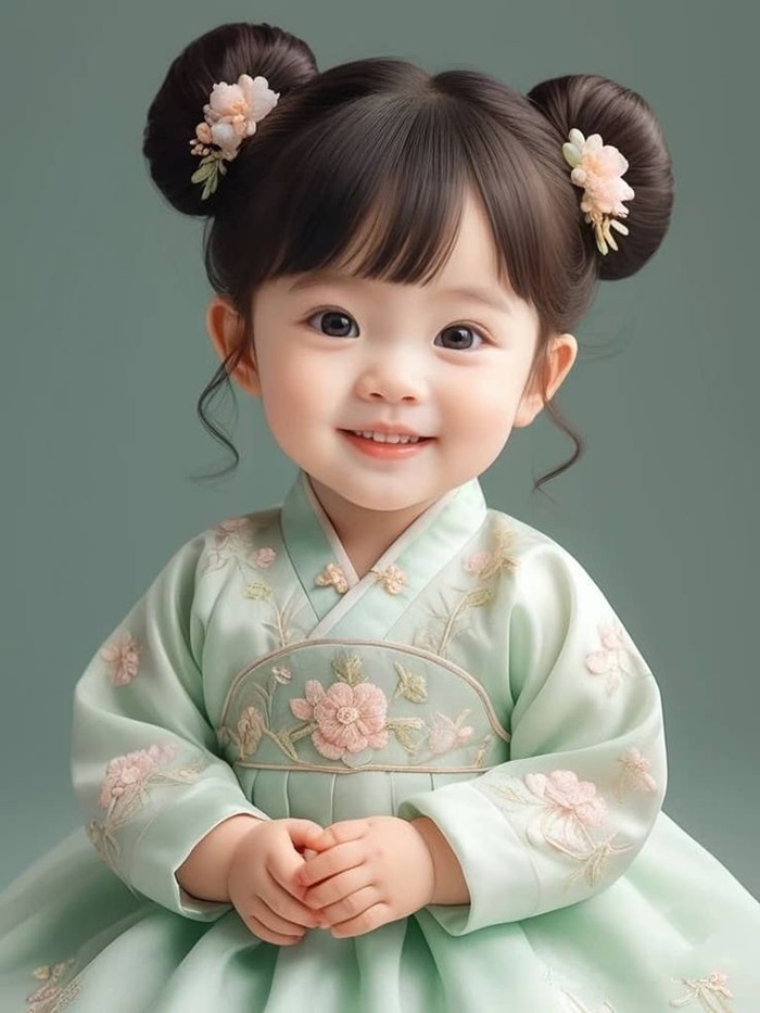 ảnh bé gái chibi siêu đáng yêu