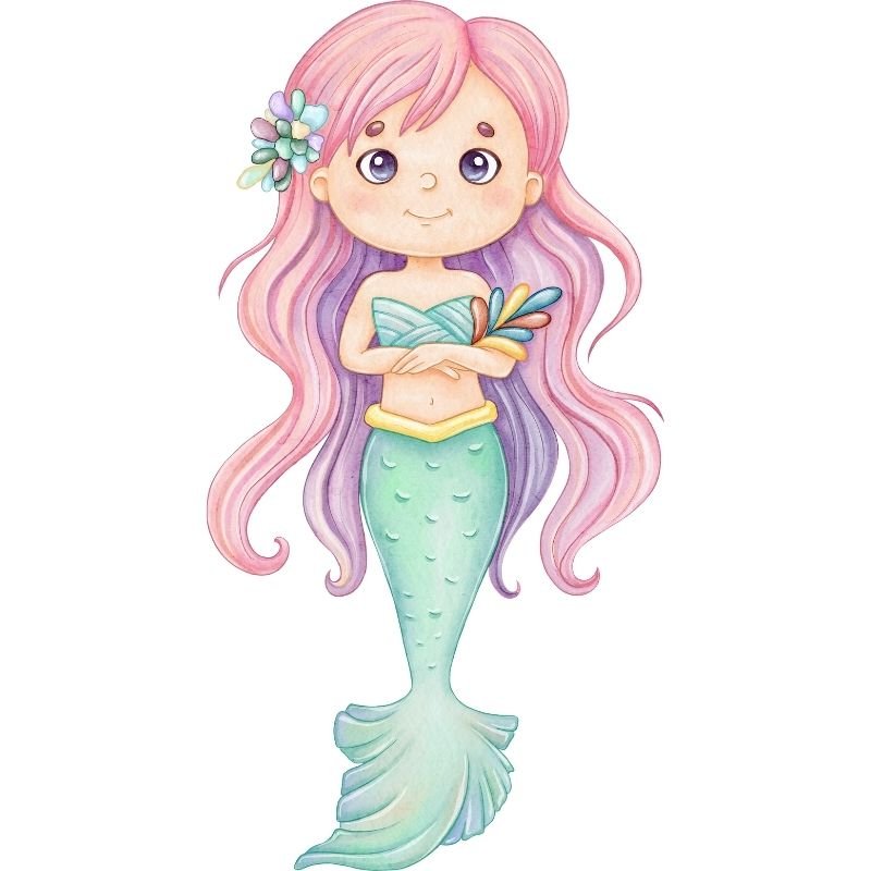 ảnh chibi nàng tiên cá hd