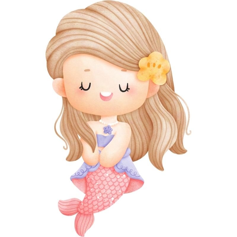 ảnh chibi nàng tiên cá