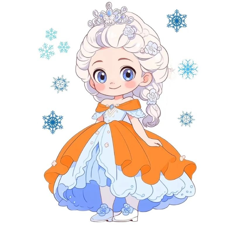 ảnh công chúa chibi cute nhất