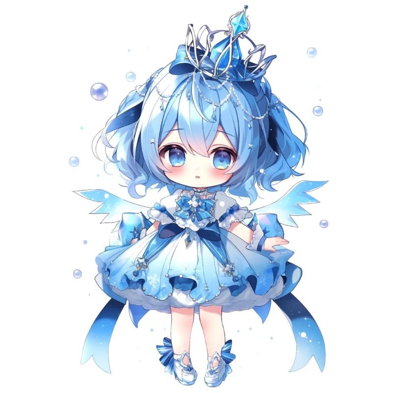 ảnh công chúa chibi trong game