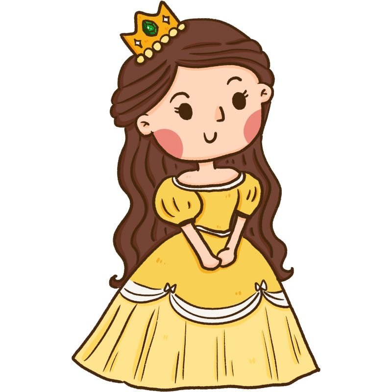 ảnh công chúa chibi