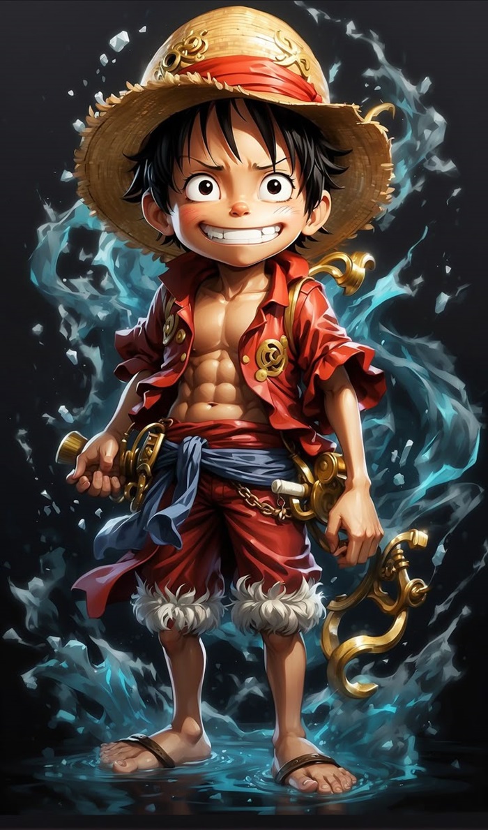 ảnh luffy chibi 8k