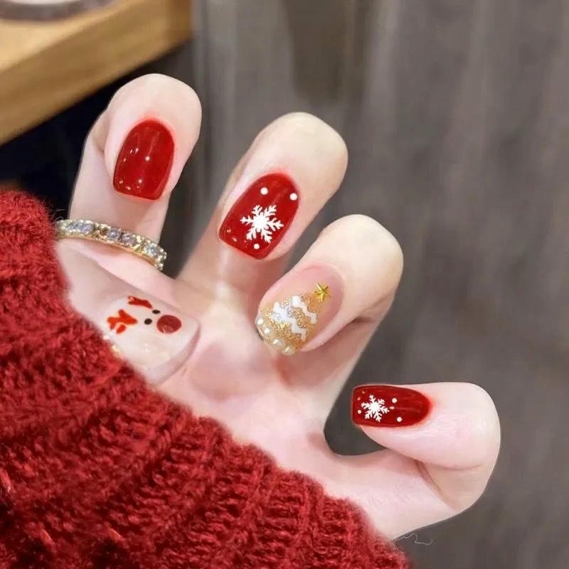 ảnh nail noel