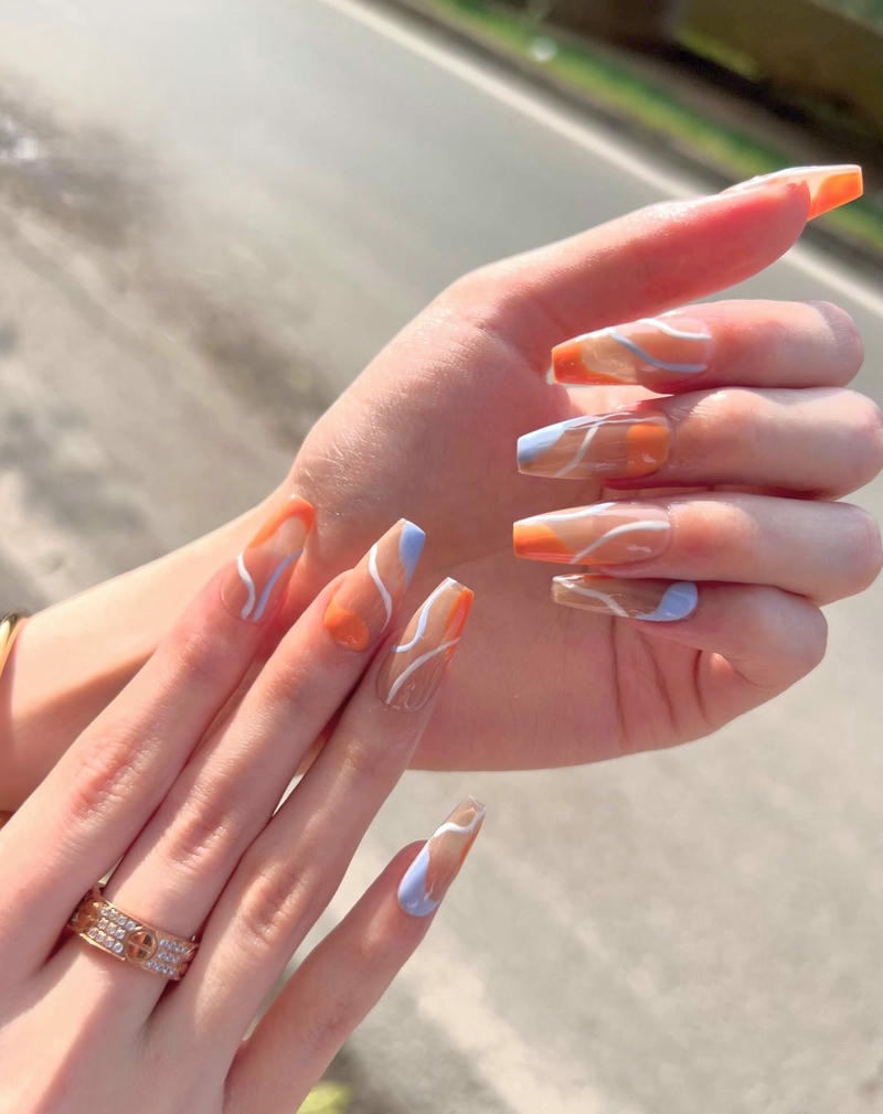 ảnh nail pastel