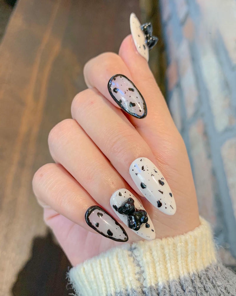 ảnh nail trứng cút