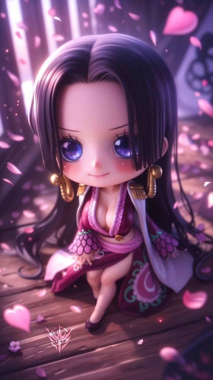 hình One Piece chibi boa hancock