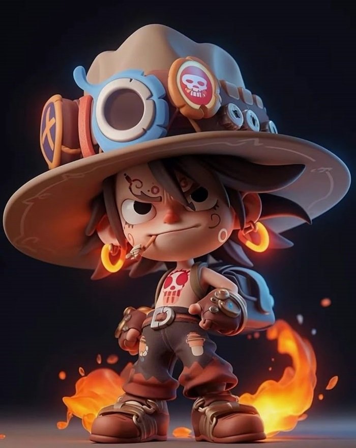 hình One Piece chibi cute