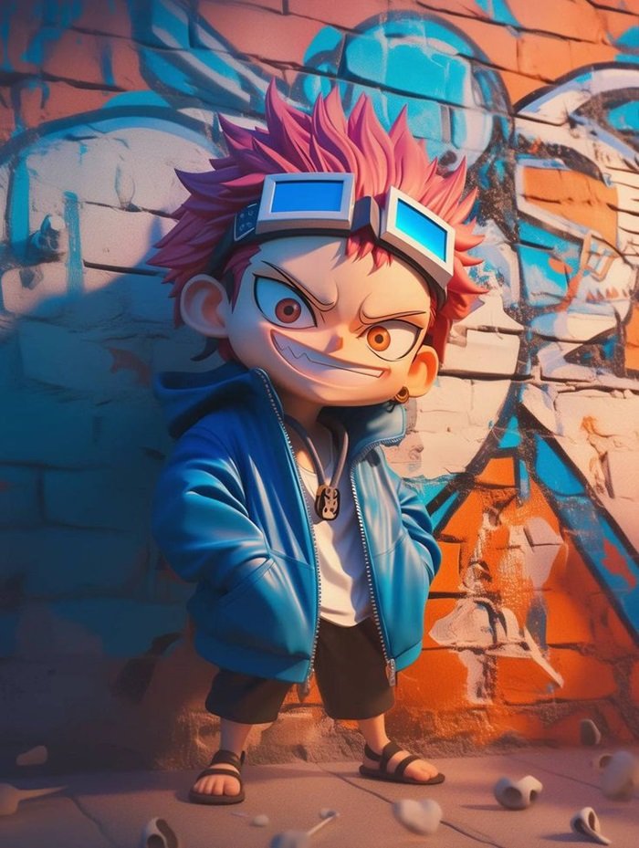 hình One Piece chibi đáng yêu