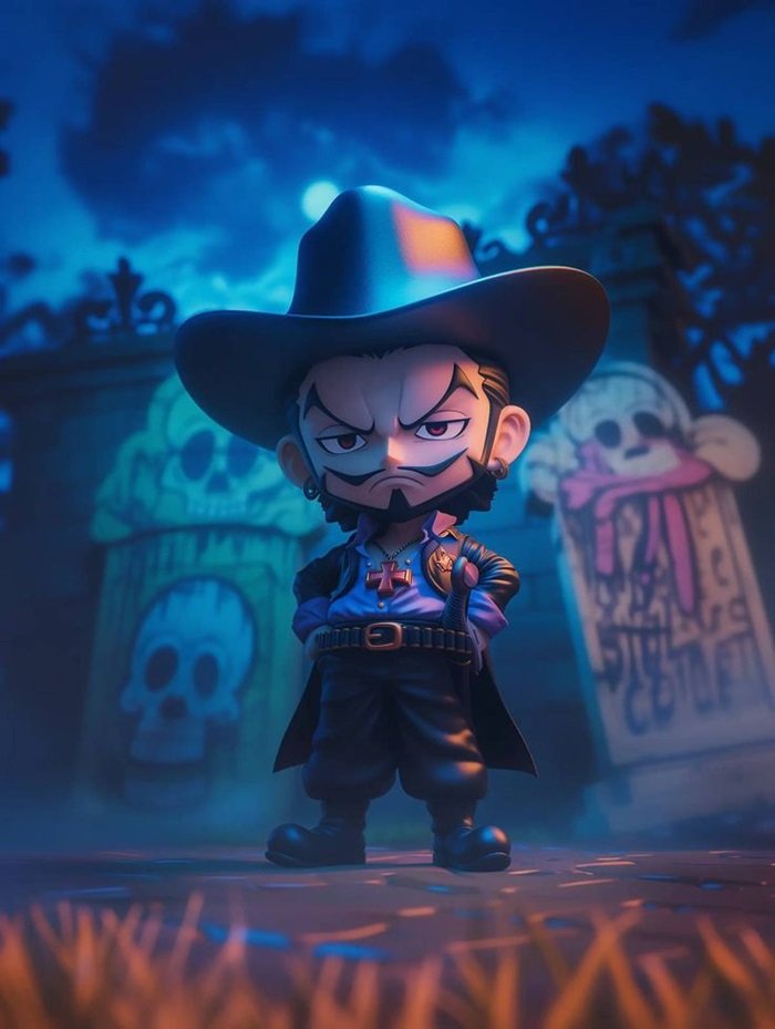 hình One Piece chibi mihawk