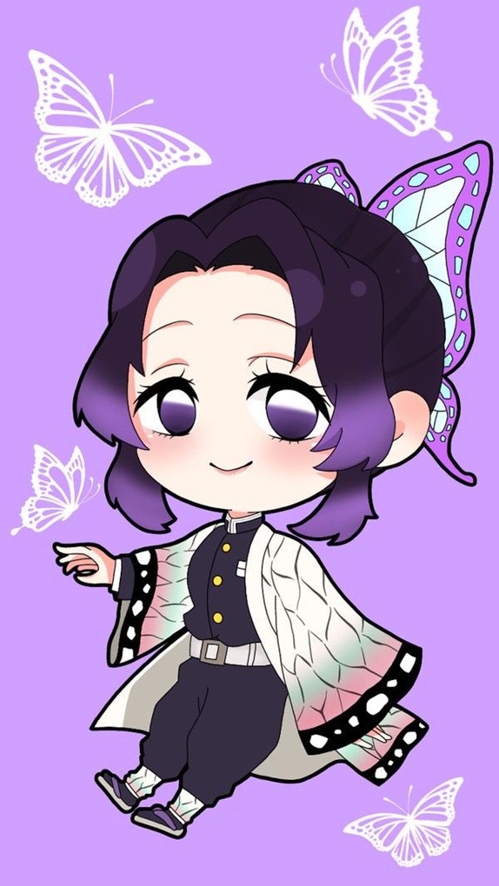 hình Shinobu Chibi siêu dễ thương
