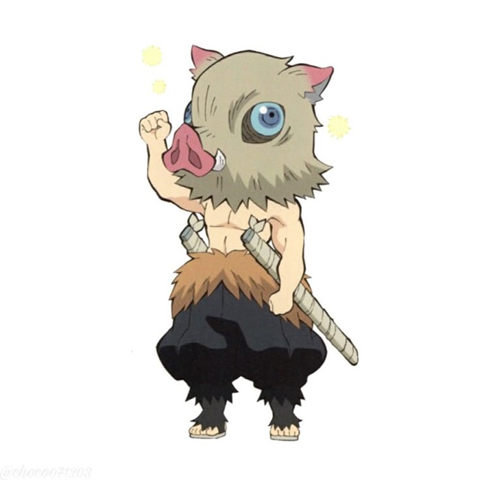 hình ảnh Inosuke chibi cực đẹp