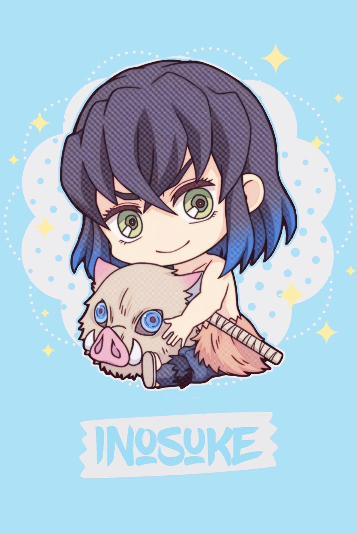 hình ảnh Inosuke chibii