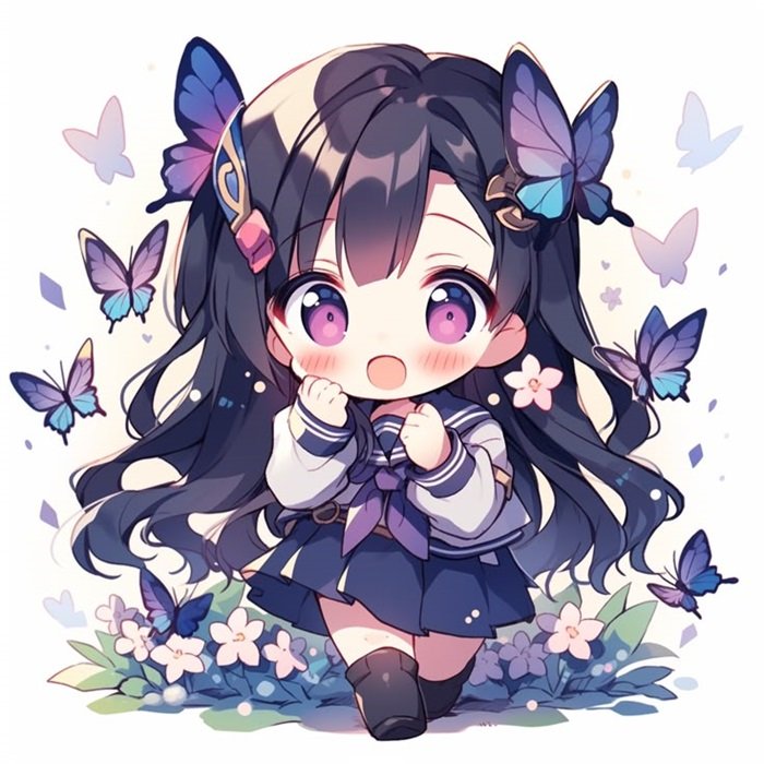 hình ảnh Shinobu Chibi đáng yêu nhất