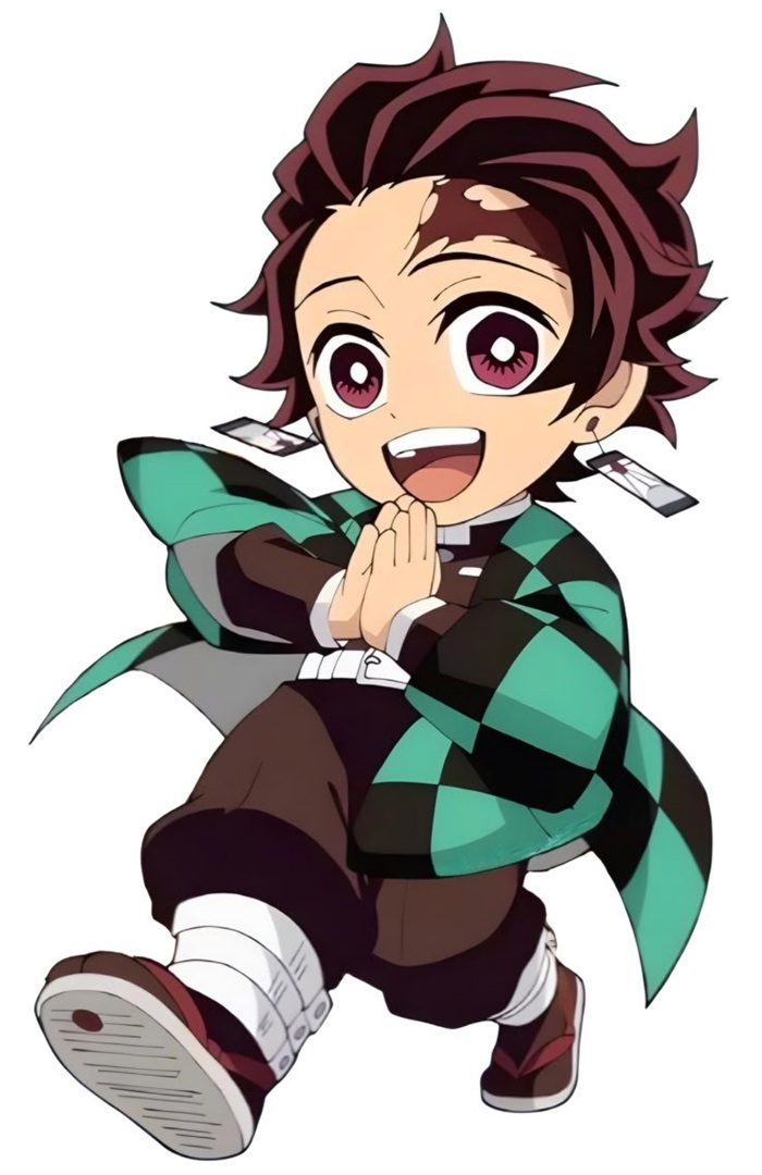 hình ảnh avatar Tanjiro chibi đáng yêu