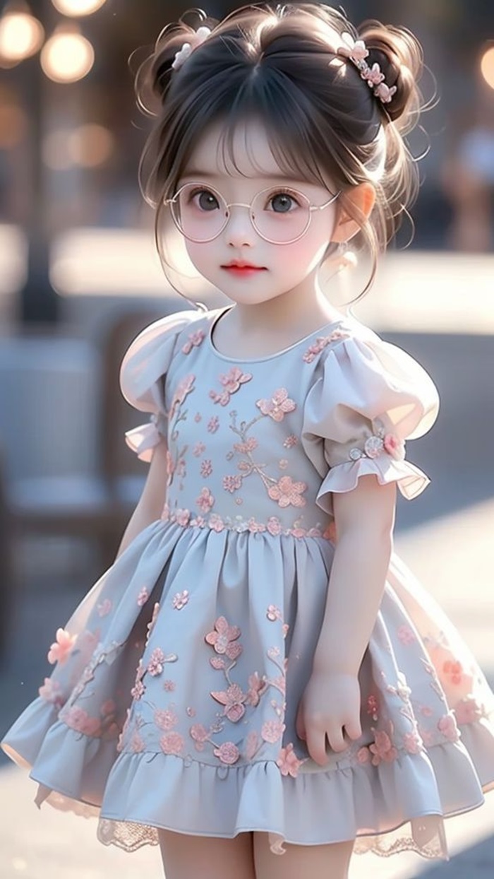 hình ảnh bé gái chibi cực cute