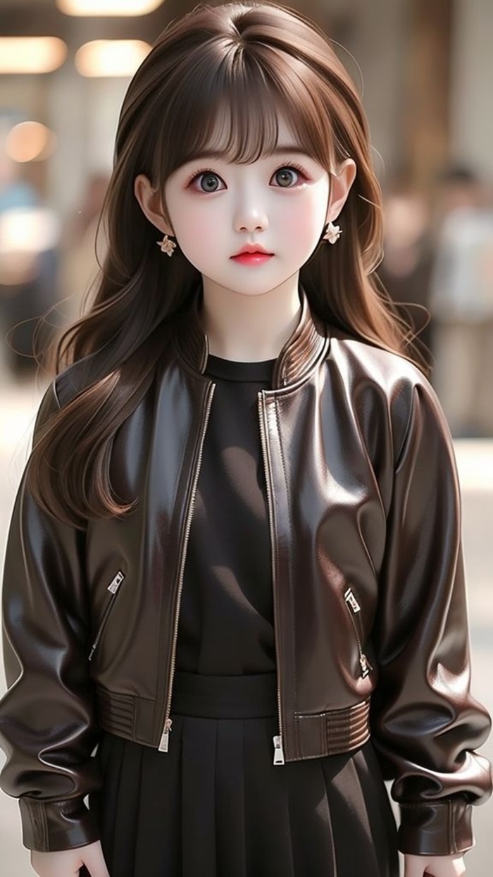 hình ảnh bé gái chibi ngầu