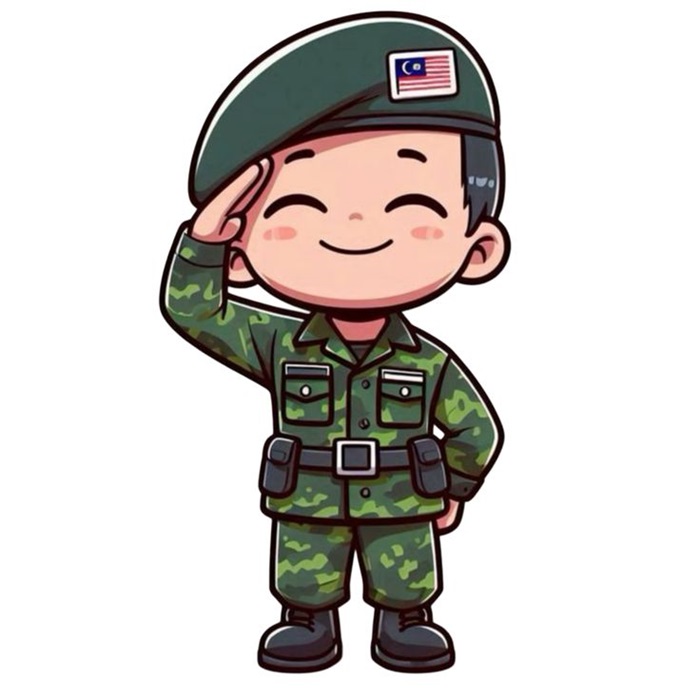hình ảnh chú bộ đội chibi cực dễ thương