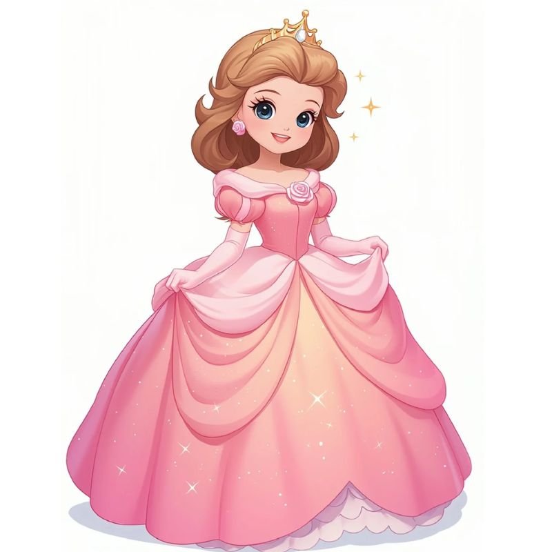hình ảnh công chúa chibi