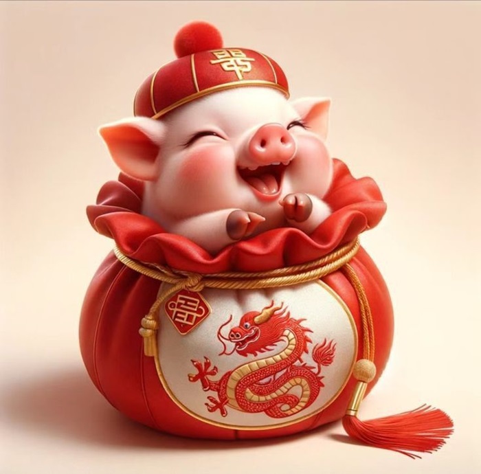 hình ảnh heo chibi đáng yêu