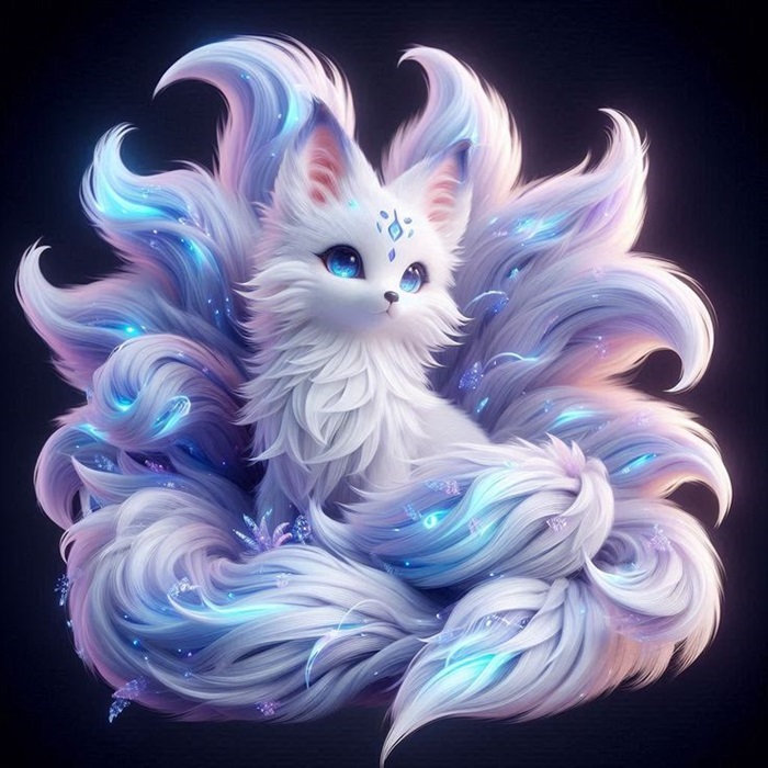 hình ảnh hồ ly chibi đẹp