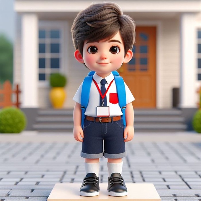 hình ảnh học sinh chibi
