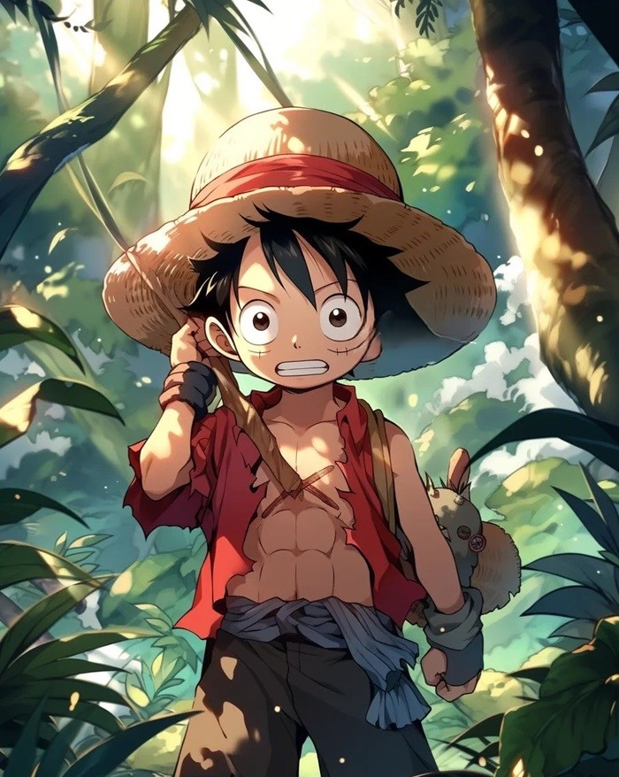 hình ảnh luffy chibi full hd