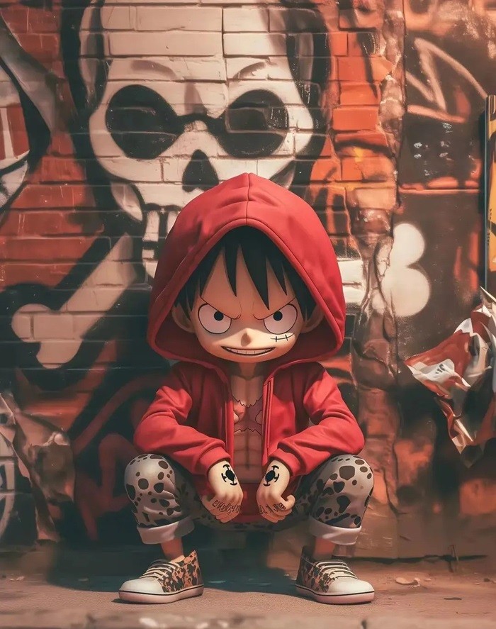 hình ảnh luffy chibi hd
