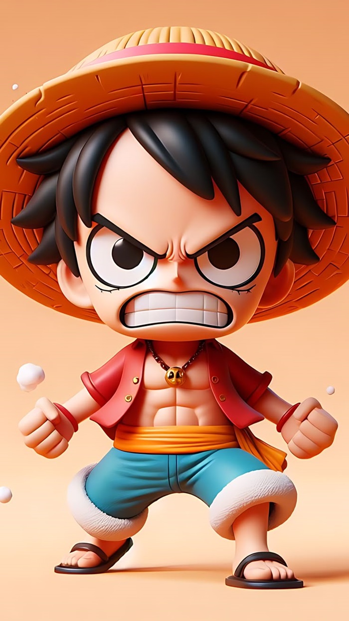 hình luffy chibi đẹp
