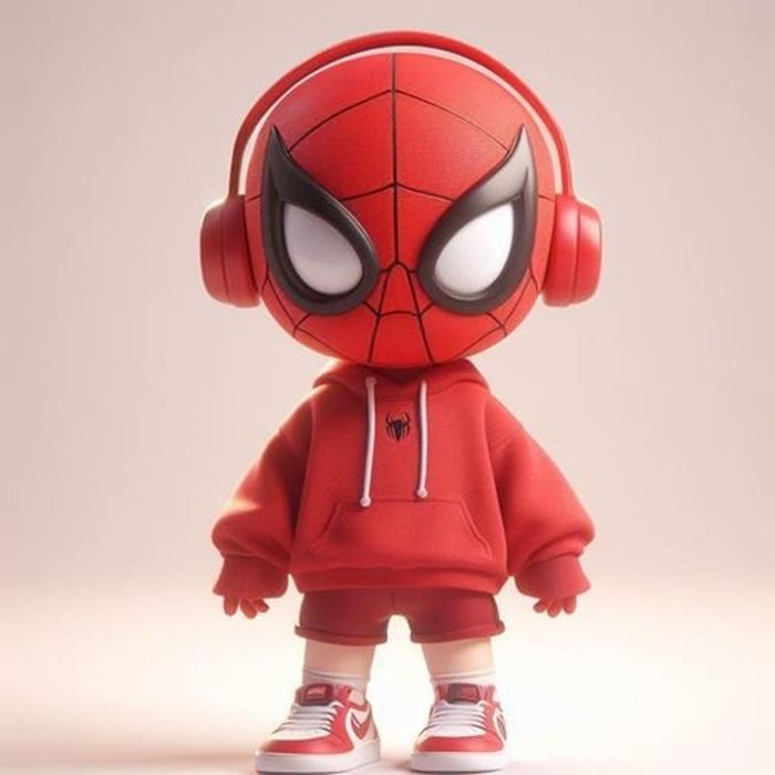 hình nền Spider Man chibi cute nhất
