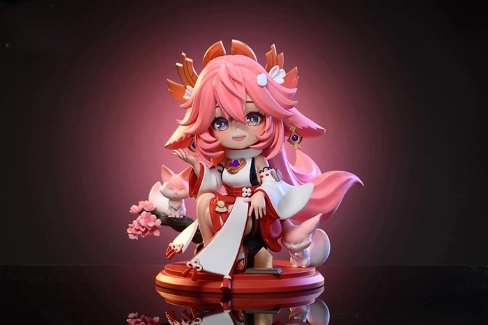 hình nền yea miko chibi 3D đẹp nhất