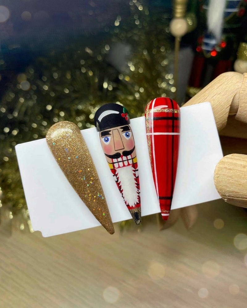 mẫu nail noel năm nay