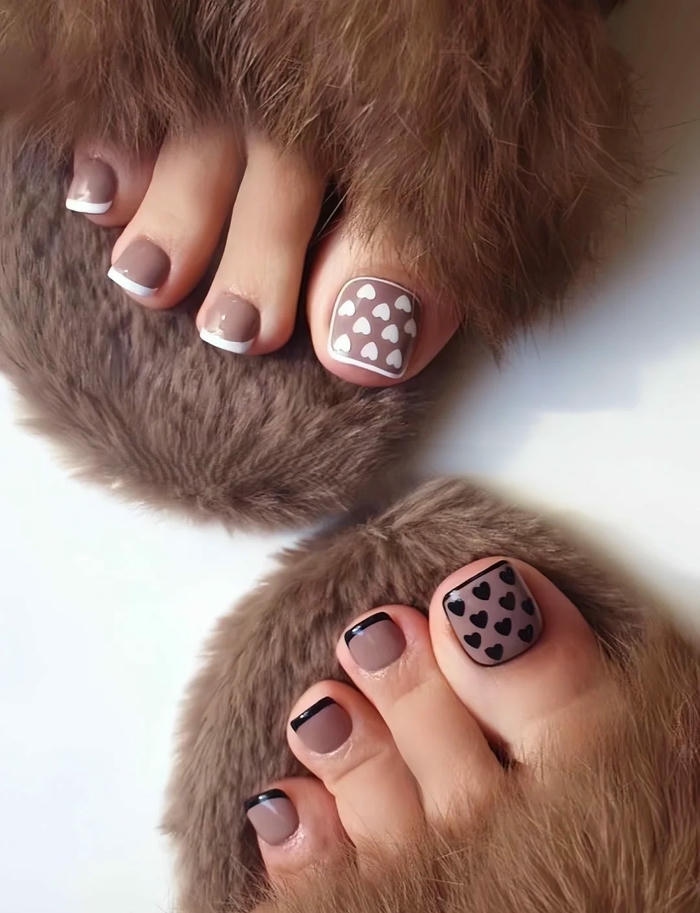 nail chân hàn quốc sơn đầu móng